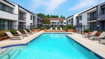 Seasonal outdoor pool