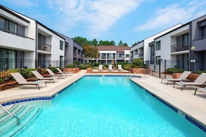 Seasonal outdoor pool