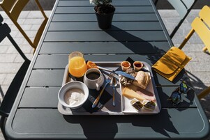 Gratis frukostbuffé varje dag 