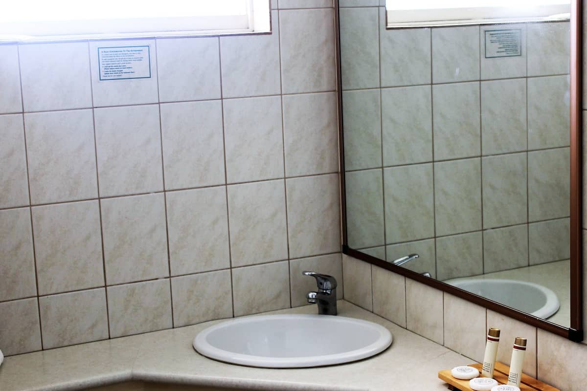 standard room (queen) | bathroom sink