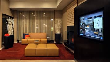 Sala de estar en el lobby