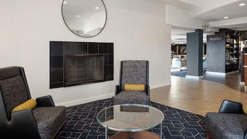 Sitteområde i lobbyen