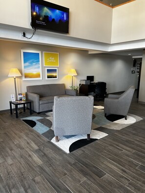 Lobby sitting area