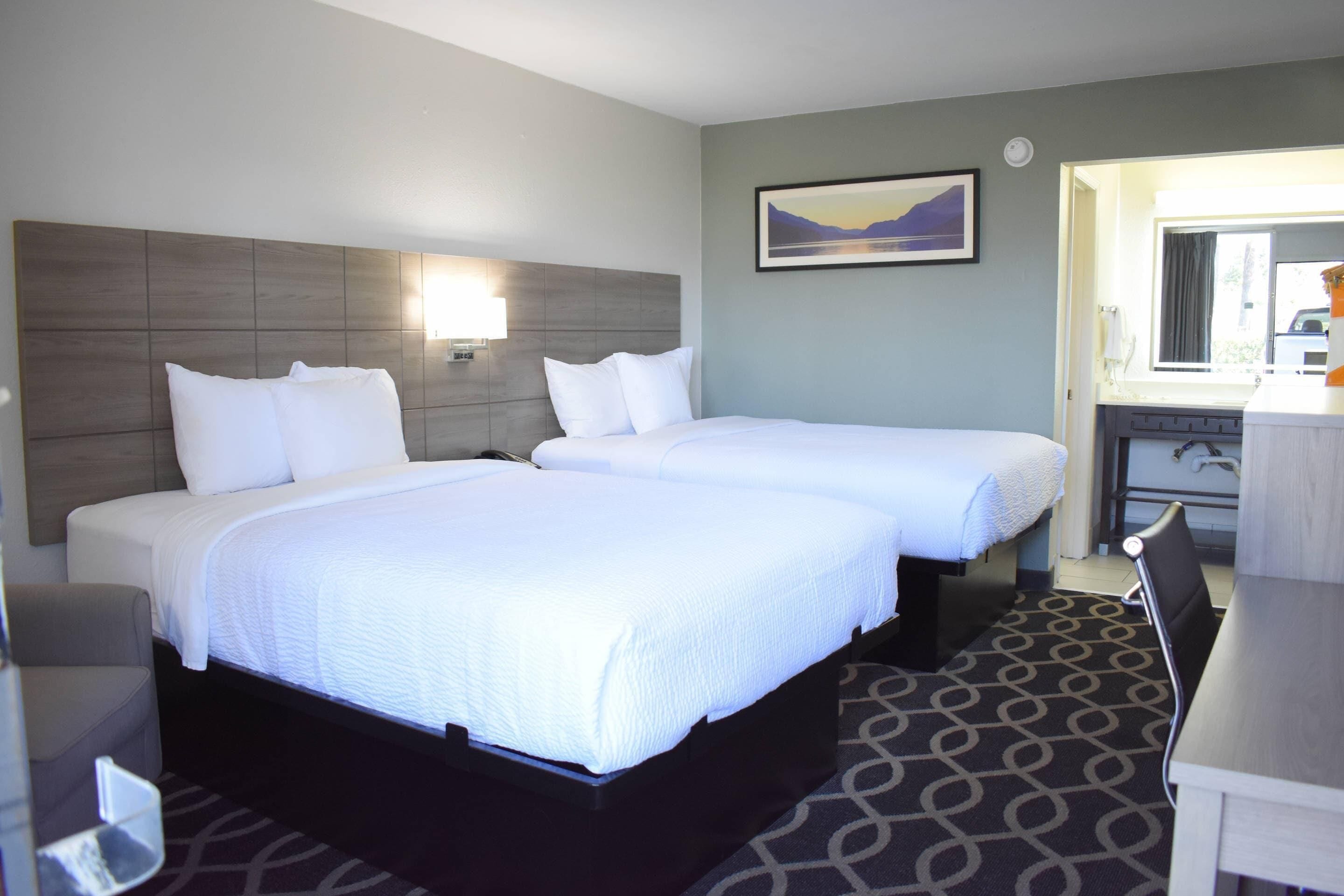 Chambre, 2 lits doubles, non-fumeur