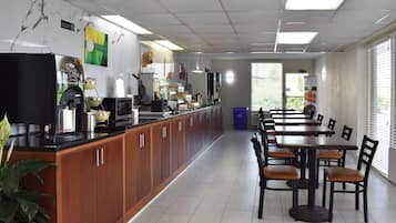 Free buffet breakfast