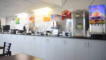 Free buffet breakfast