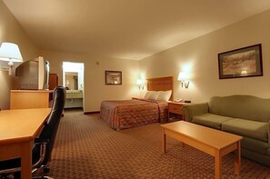 Desk, laptop workspace, iron/ironing board, free WiFi - Scottish Inns Desoto, TX (DeSoto)