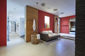 Sauna, massages