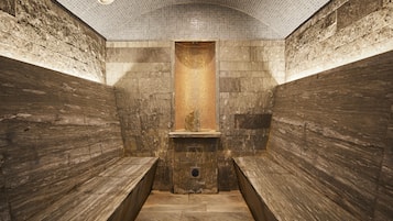 Sauna, massages