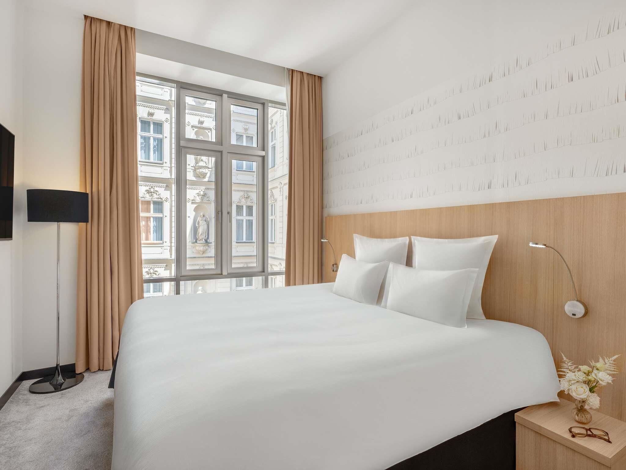 Literie hypoallergénique, minibar, coffre-fort pour ordinateur portable