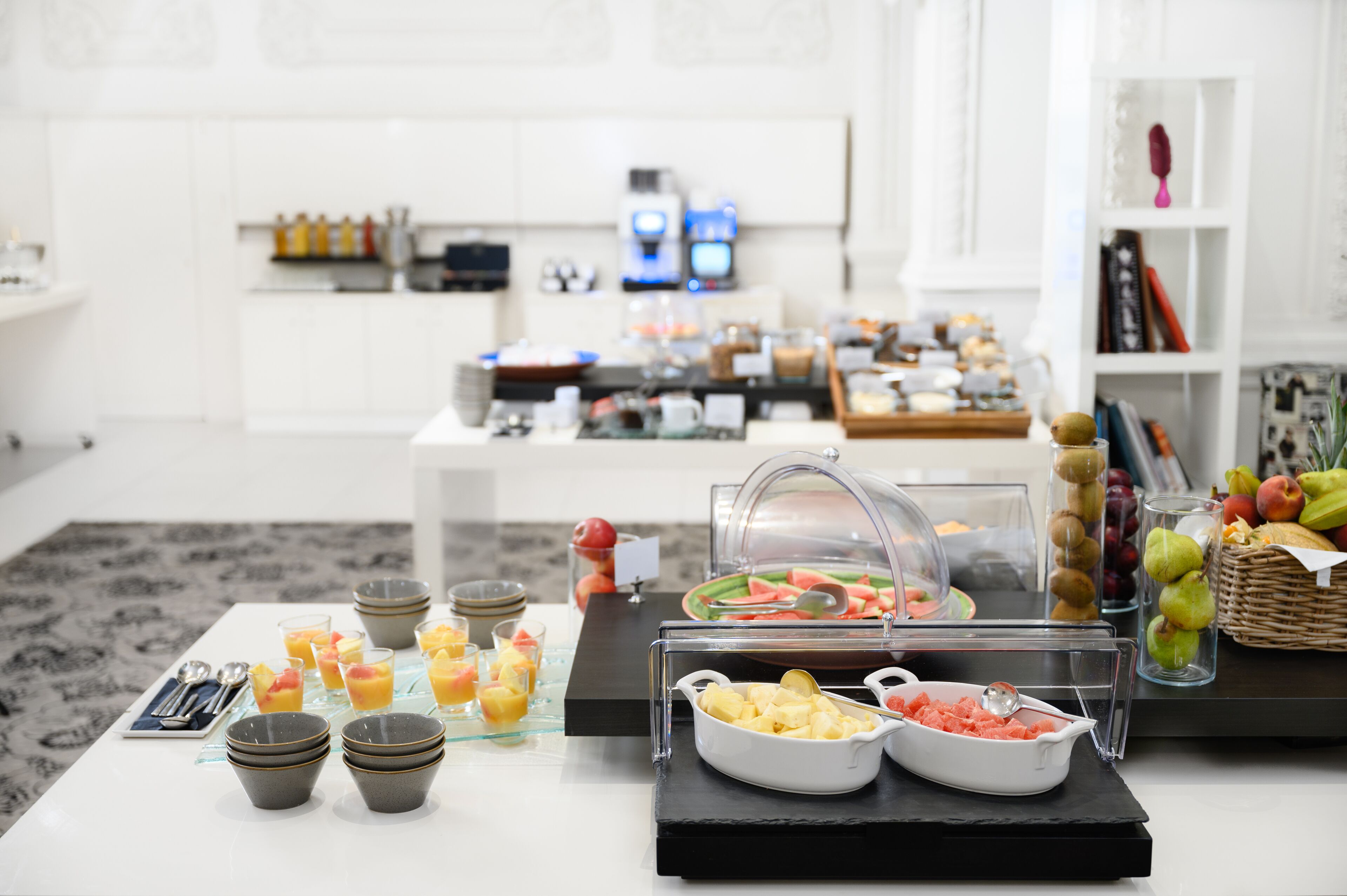 daily buffet breakfast (eur 19 per person)