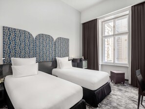 Classic Room, 2 Twin Beds | Hypo-allergenic bedding, minibar, in-room safe, desk - Nemzeti Hotel Budapest - MGallery Collection (Budapest)