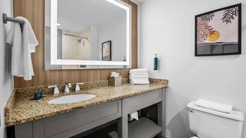 Kostenlose Toilettenartikel, Haartrockner, Handtücher