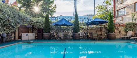 Seasonal outdoor pool