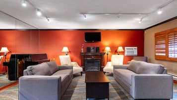 In-room safe, desk, laptop workspace, iron/ironing board