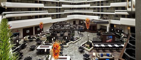 Breakfast, lunch and dinner served