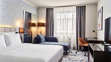 Hypo-allergenic bedding, down comforters, Select Comfort beds, minibar