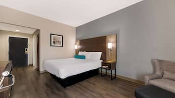 Schreibtisch, laptopgeeigneter Arbeitsplatz, VerdunkelungsvorhÀnge