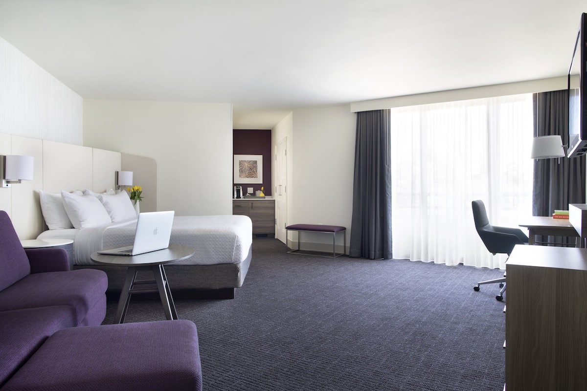 1 habitación y ropa de cama de alta calidad