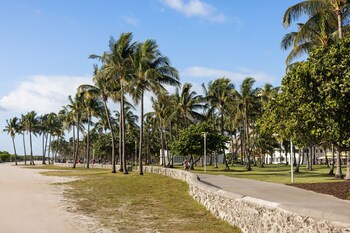 View from property looking out at Waldorf Towers South Beach