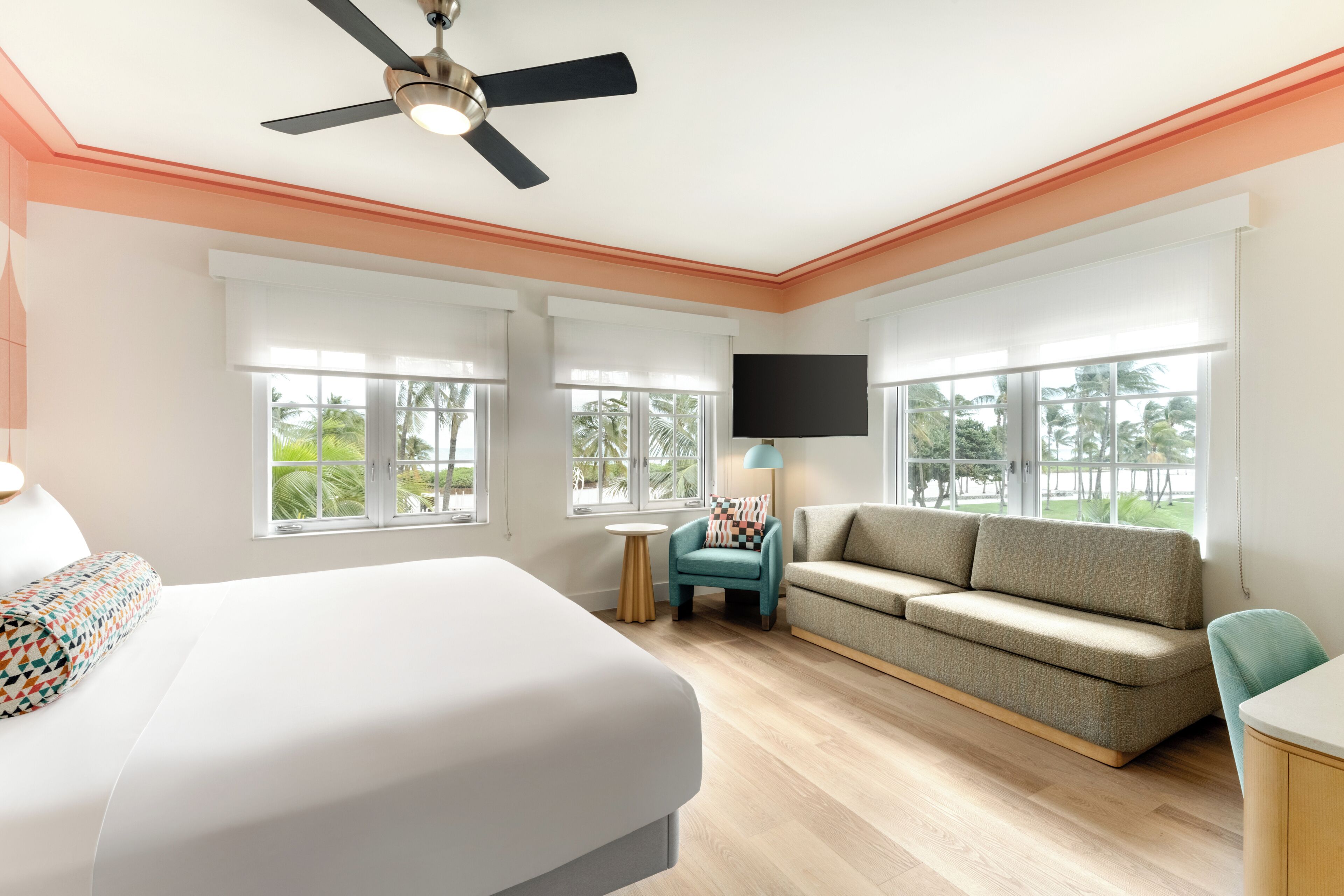 Suite, 1 King-Bett, Turm | Minibar, Zimmersafe, Schreibtisch, Bügeleisen/Bügelbrett