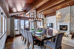 Chalet, 5 Bedrooms | Living area | TV