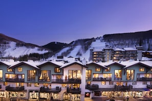 Front of property – evening/night