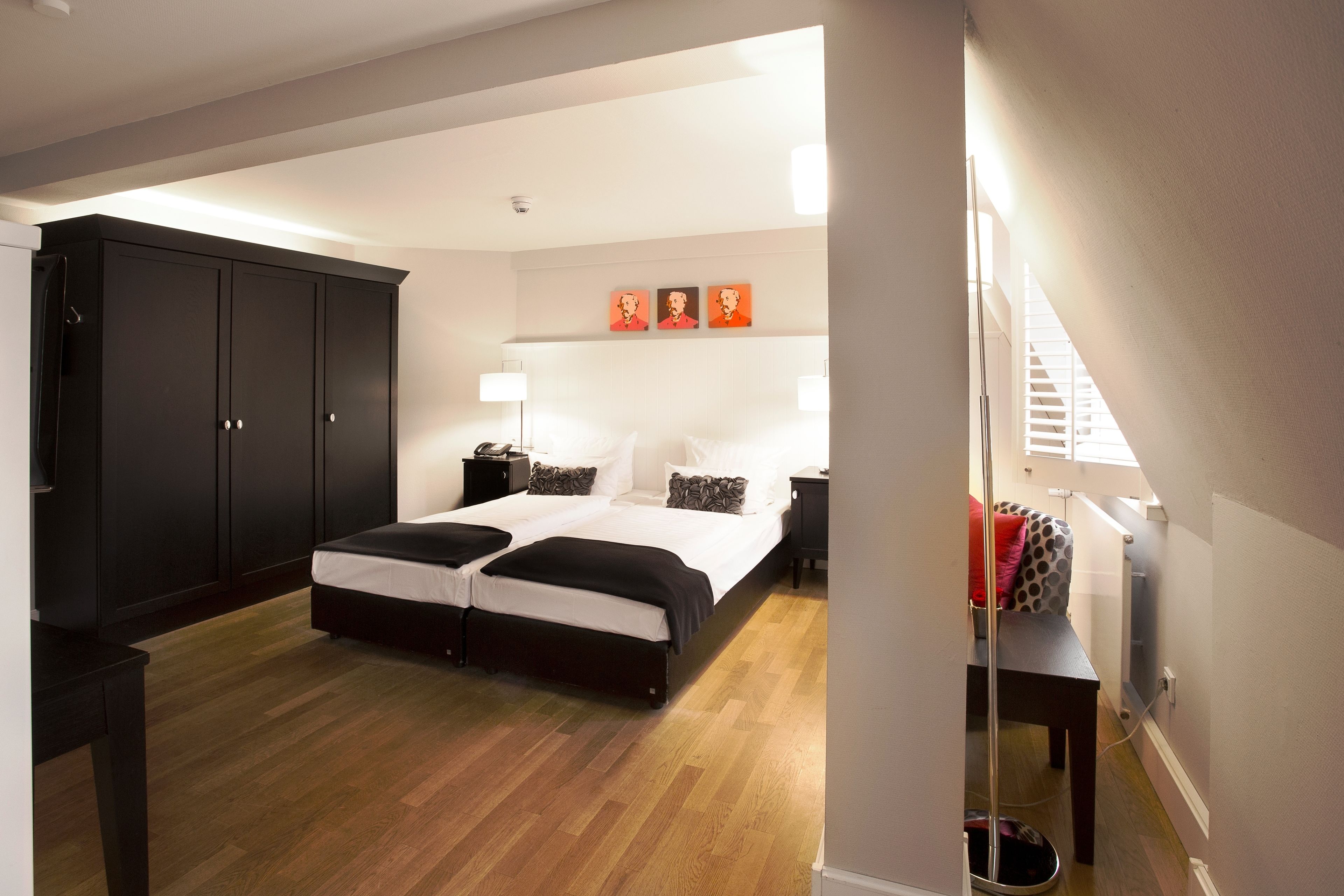superior double or twin room | premium bedding, pillow-top beds, in-room safe, laptop workspace