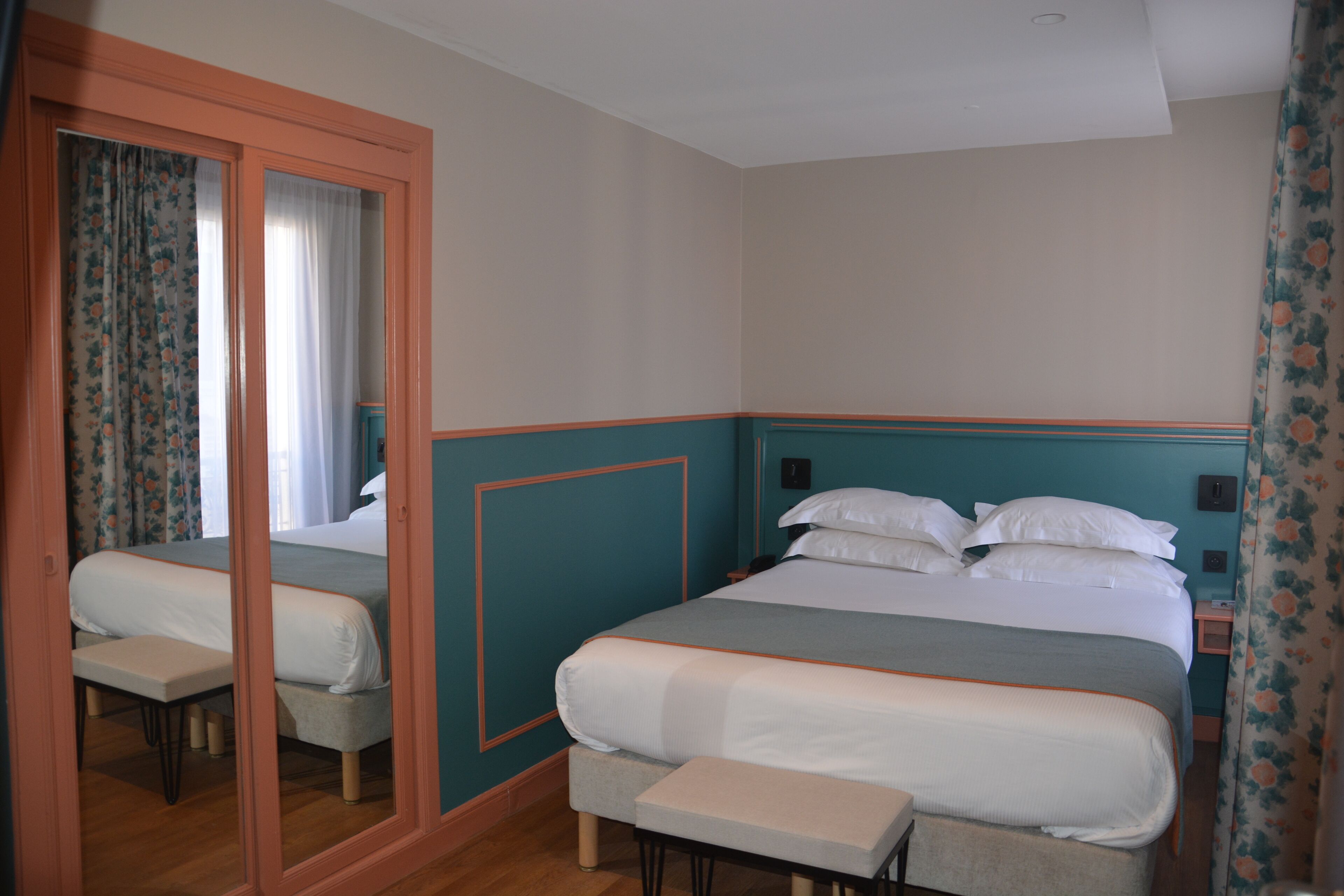 classic double room, garden area | 1 bedroom, premium bedding, in-room safe, desk