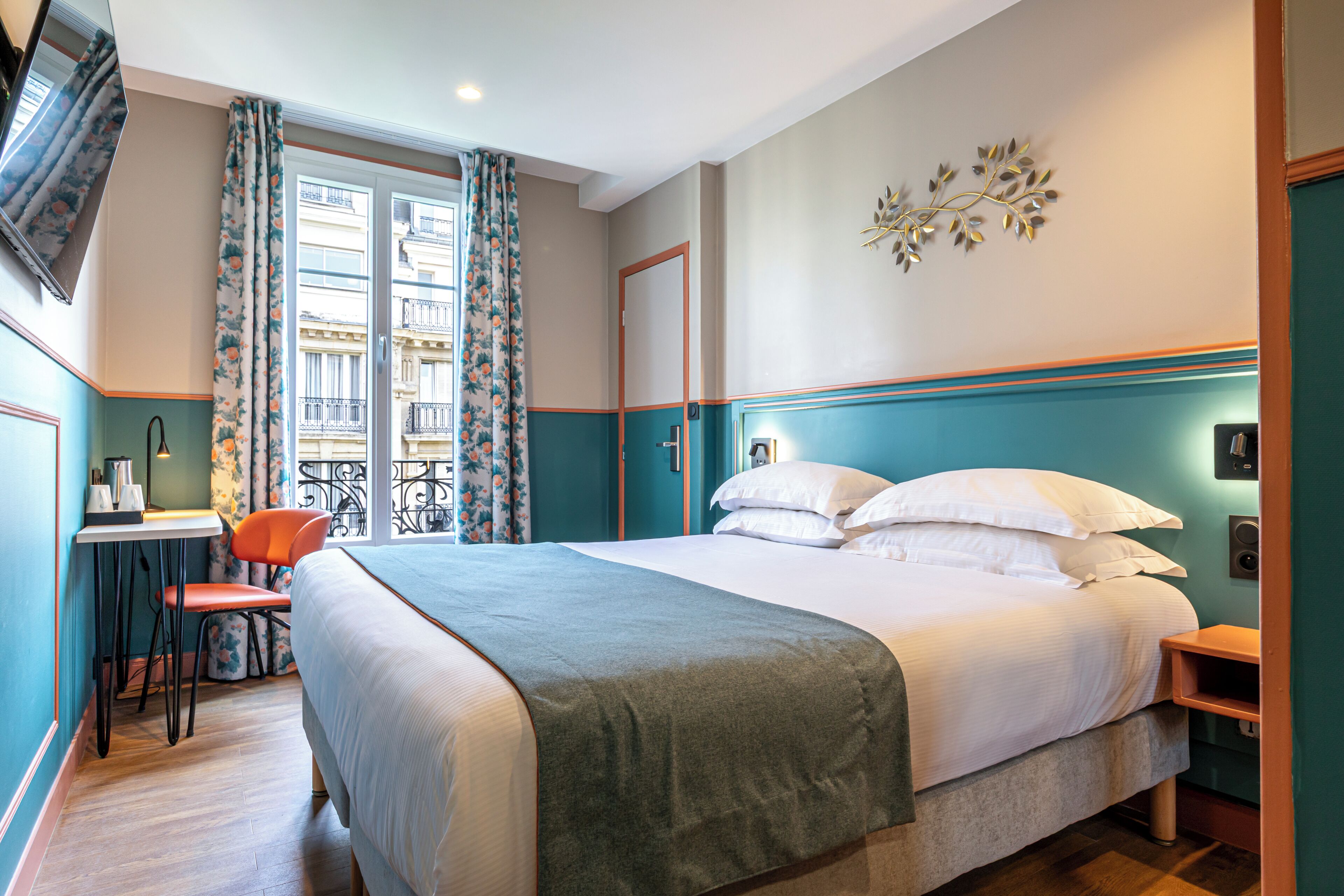 1 chambre, literie de qualité, coffre-fort, bureau