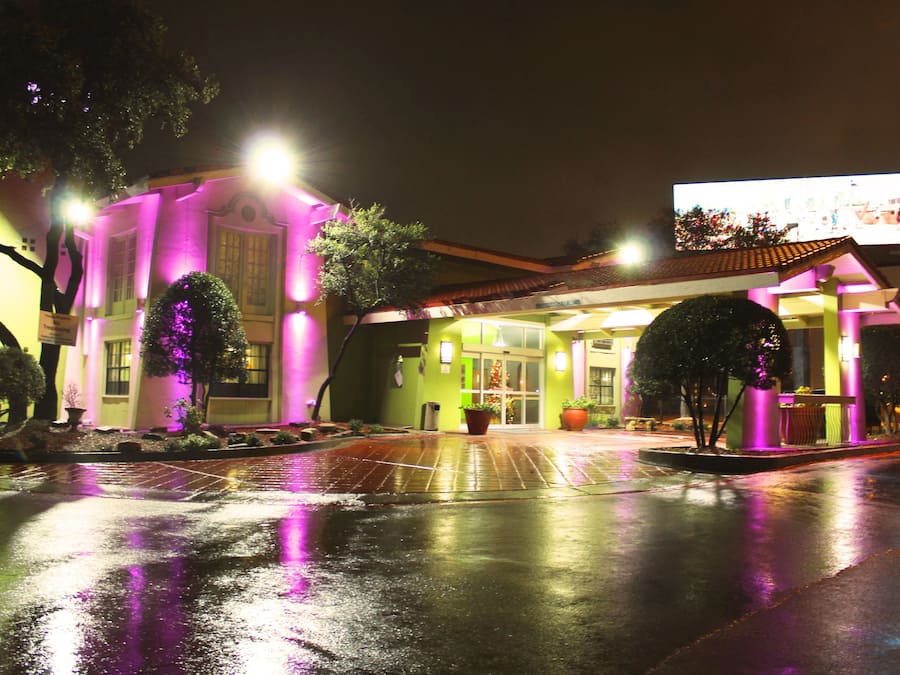 Overnatningsstedets facade