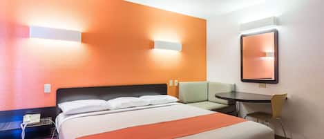 Free WiFi, bed sheets