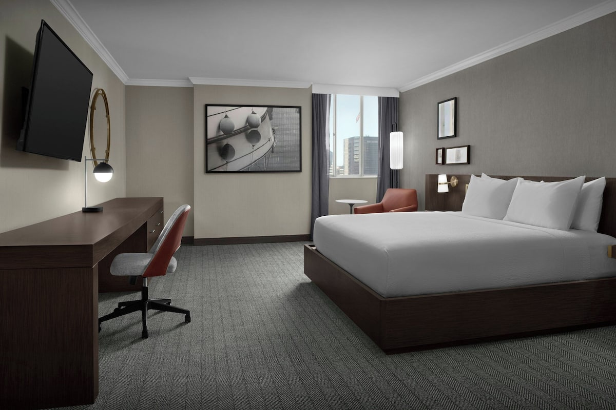 Suite Premium, 1 chambre (View) | 1 chambre, coffres-forts dans les chambres, bureau, rideaux occultants