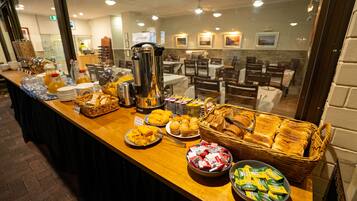 Kontinental frokost er inkludert hver dag