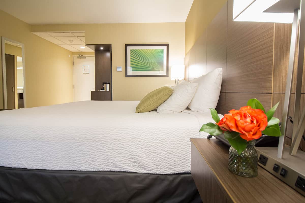 premium bedding, pillow-top beds, in-room safe, desk