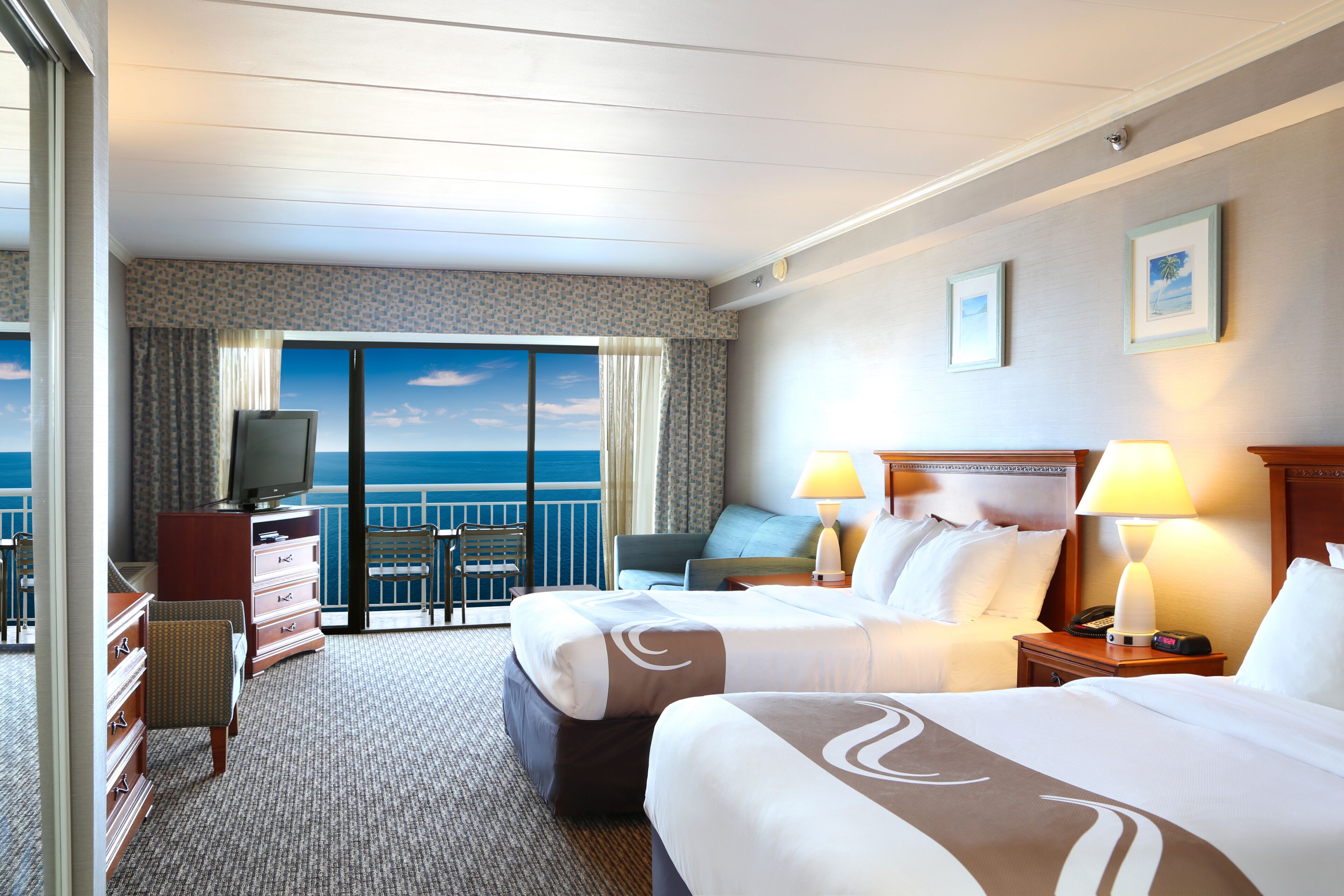 Blackout curtains, iron/ironing board, free WiFi, bed sheets