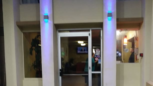Entrada de la propiedad
