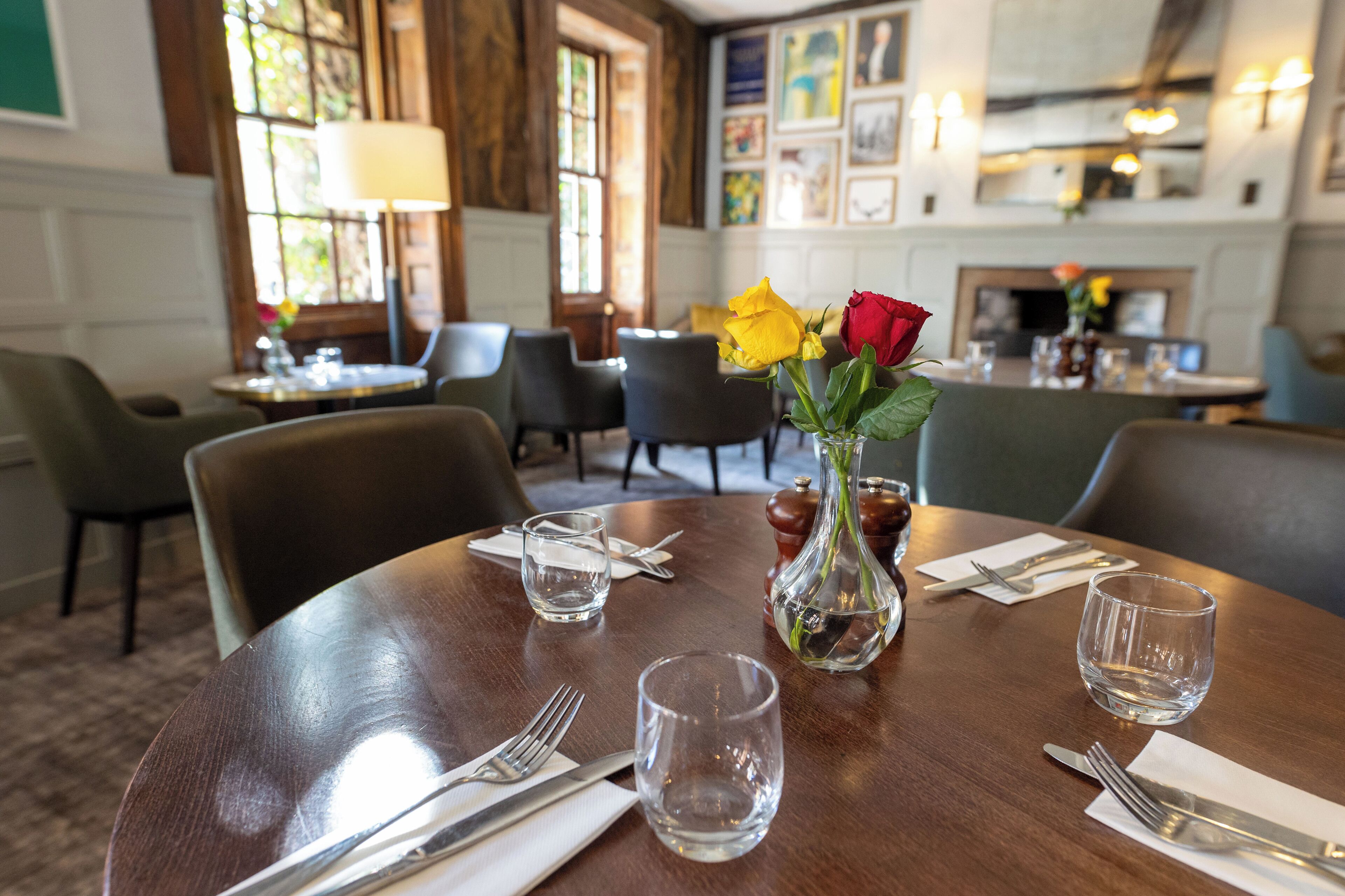 breakfast, lunch, dinner served; modern european cuisine