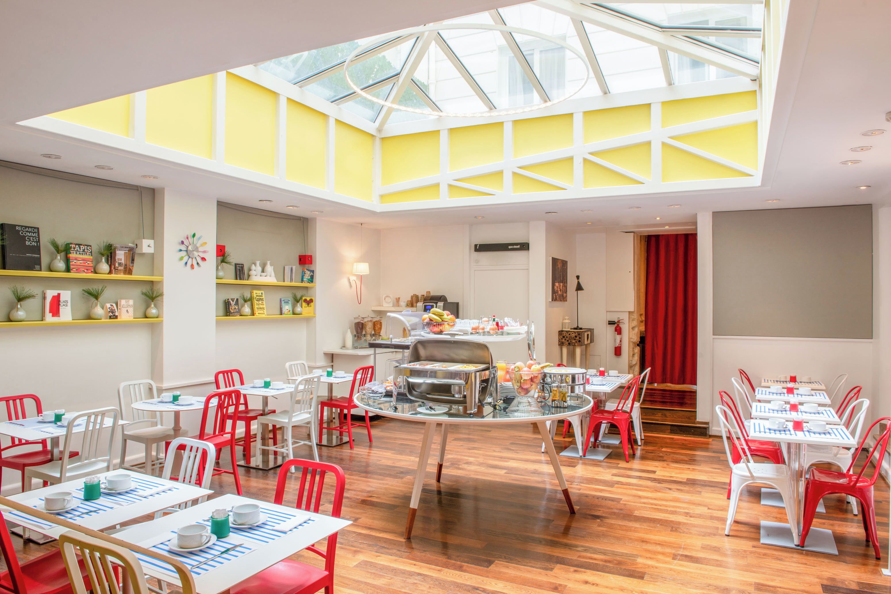 daily buffet breakfast (eur 14 per person)