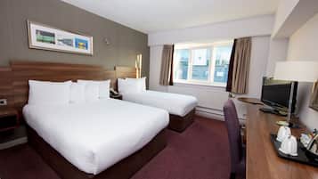 Desk, iron/ironing board, free cots/infant beds, free WiFi