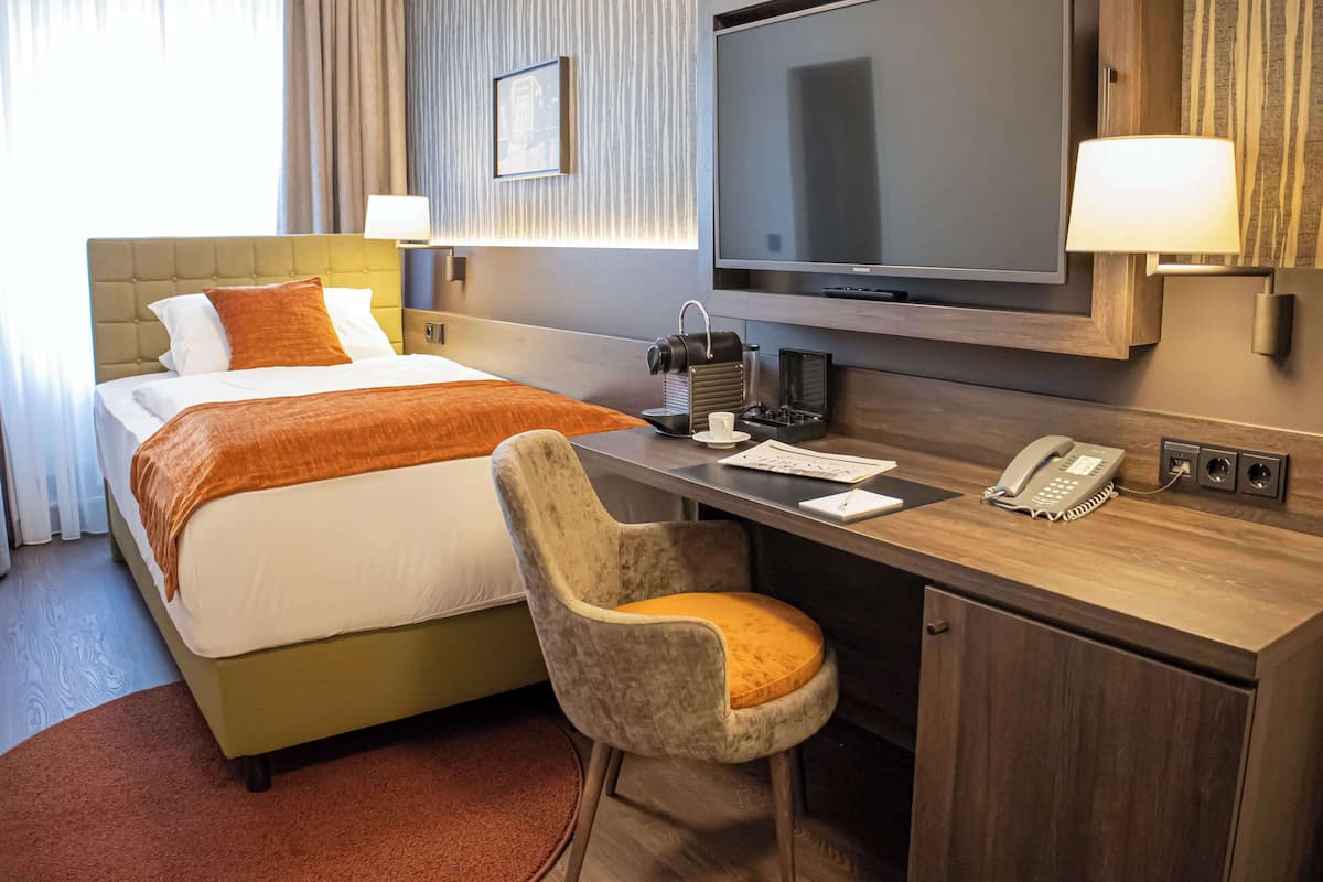 Habitación Confort, 1 cama individual | 1 habitación y ropa de cama hipoalergénica