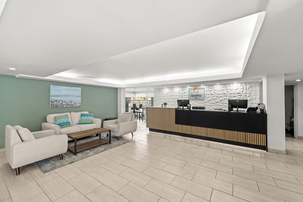 Lobby sitting area
