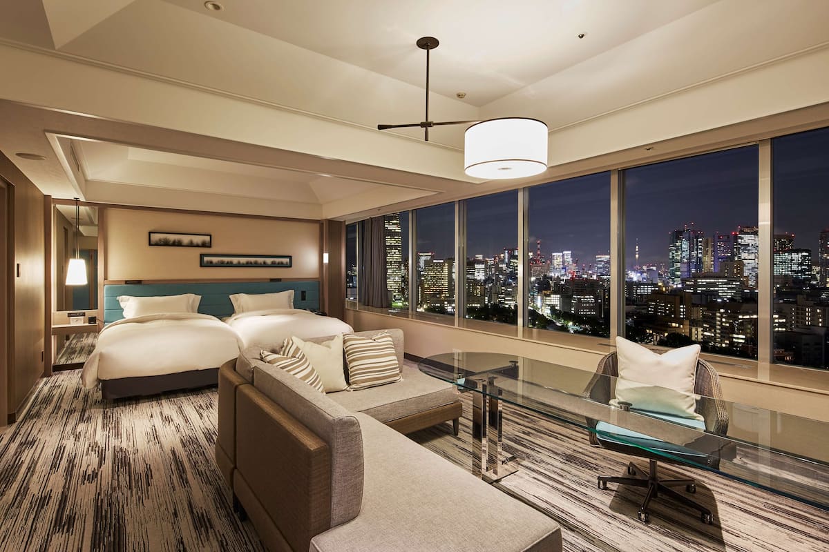 1 chambre, minibar, coffre-fort, rideaux d’obscurcissement