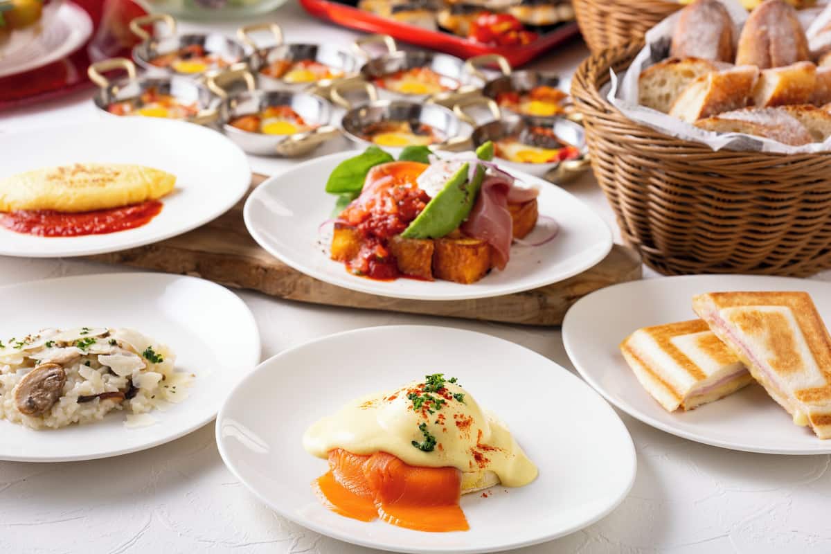 Dagelijks ontbijtbuffet (JPY 5520 per persoon)