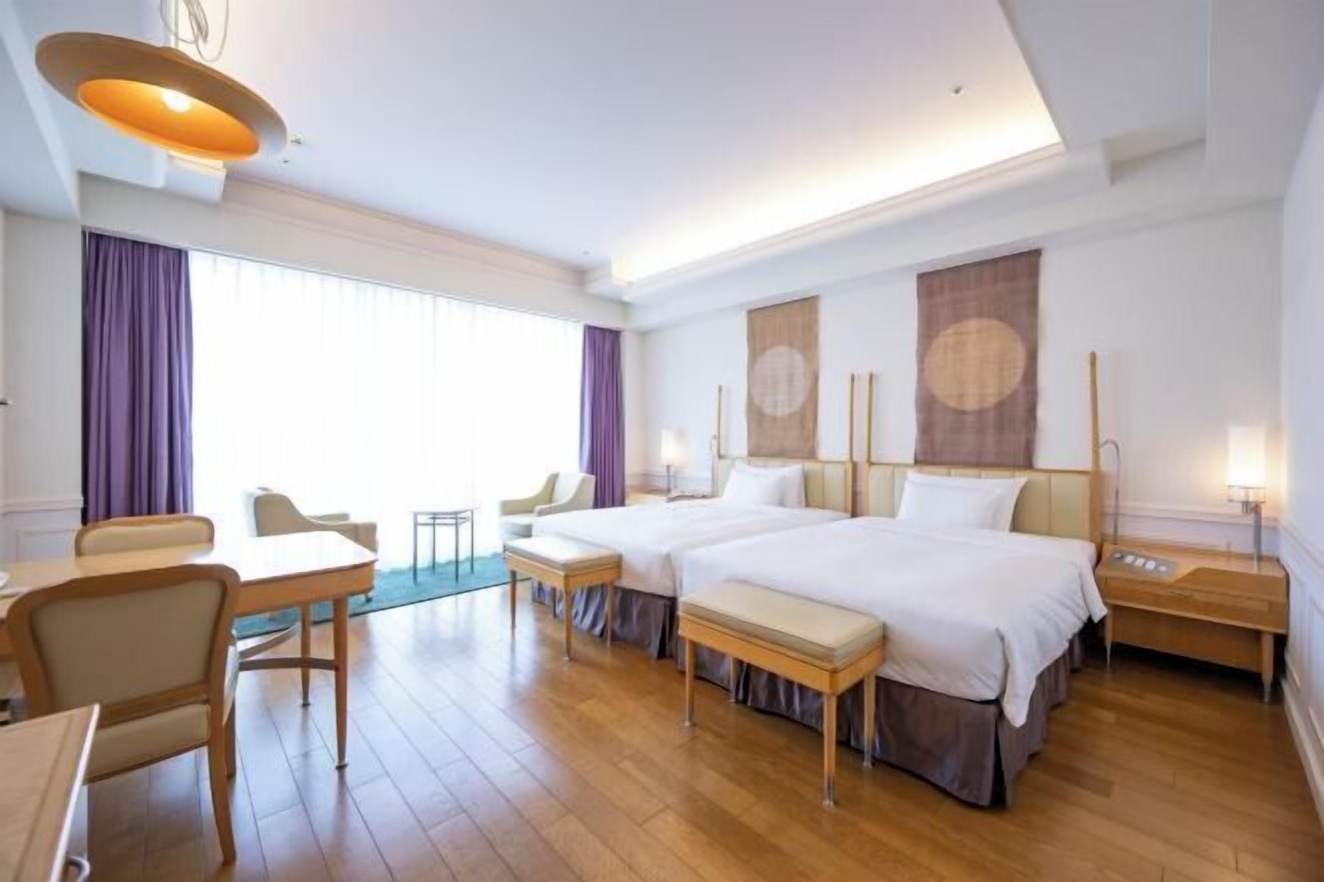 Minibar, in-room safe, desk, blackout drapes