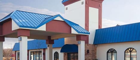 Majoituspaikan julkisivu