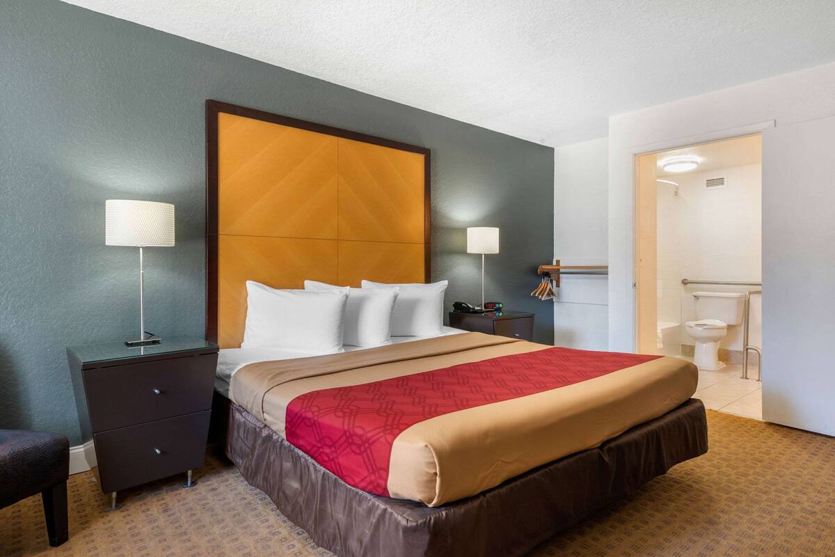 1 King Bed Accessible No Smoking | Free WiFi, bed sheets