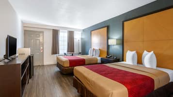 2 Double Beds, No Smoking | Wifi gratis y ropa de cama