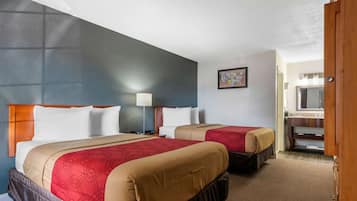 2 Double Beds, No Smoking