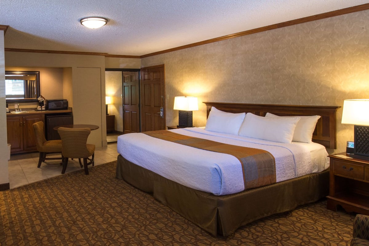 Junior Suite, 1 King Bed, Non Smoking, Refrigerator & Microwave